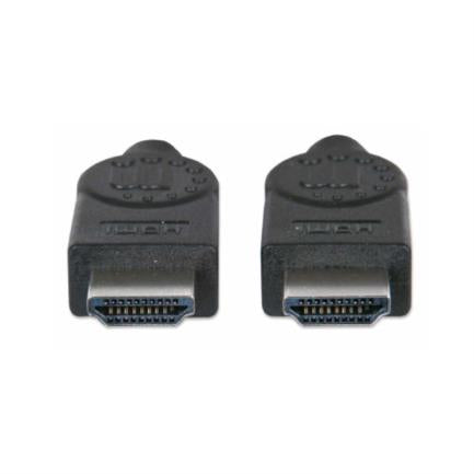 MANHATTAN - Cable Manhattan HDMI M-M Alta Velocidad con Canal Ethernet 10m Color Negro