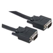 MANHATTAN - Cable Manhattan para Monitor SVGA HD15 M-M 20m Color Negro