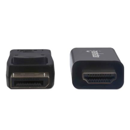 MANHATTAN - Cable Manhattan Displayport-M a HDMI-M 4K 1.8m Color Negro