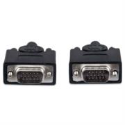 MANHATTAN - Cable Manhattan para Monitor SVGA HD15 M-M 30m Color Negro
