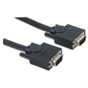 MANHATTAN - Cable Manhattan para Monitor SVGA HD15 M-M 30m Color Negro