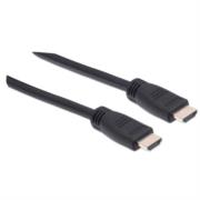 MANHATTAN - Cable Manhattan HDMI M-M Alta Velocidad Ethernet 8m Color Negro