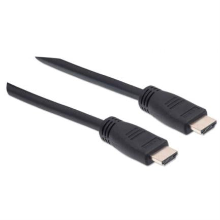 MANHATTAN - Cable Manhattan HDMI M-M Alta Velocidad Ethernet 8m Color Negro
