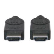 MANHATTAN - Cable Manhattan HDMI M-M Alta Velocidad con Ethernet 7.5m Color Negro