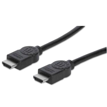 MANHATTAN - Cable Manhattan HDMI M-M Alta Velocidad con Ethernet 7.5m Color Negro