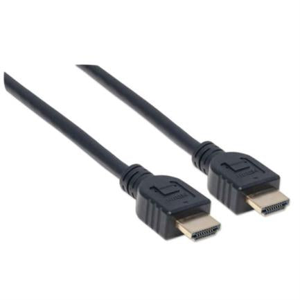 MANHATTAN - Cable Manhattan HDMI Alta Velocidad con Ethernet HDMI M-M 3m Color Negro
