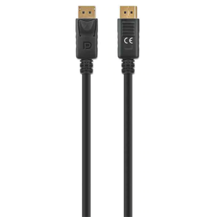MANHATTAN - Cable Manhattan DisplayPort M-M 8K a 60Hz 1m Color Negro