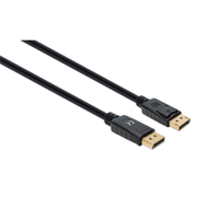 MANHATTAN - Cable Manhattan DisplayPort M-M 8K a 60Hz 1m Color Negro