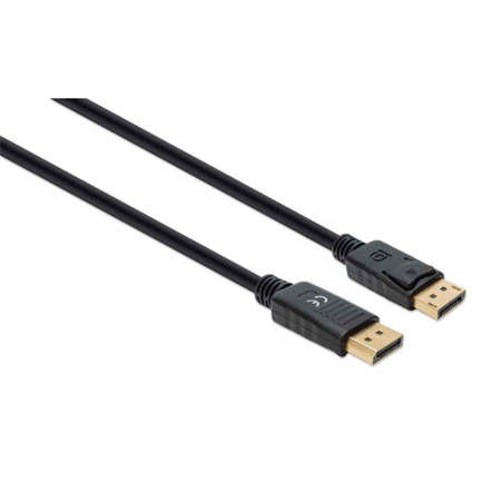 MANHATTAN - Cable Manhattan DisplayPort M-M 8K a 60Hz 3m Color Negro