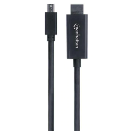 MANHATTAN - Cable Manhattan Mini DisplayPort M-M 4K a 60Hz 1.8m Color Negro