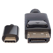MANHATTAN - Cable Manhattan Adaptador USB-C a DisplayPort 4K a 60Hz 2m Color Negro