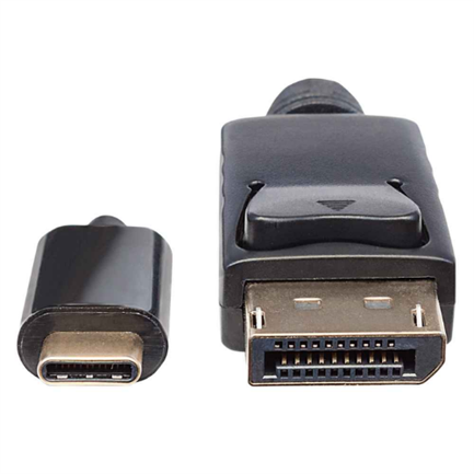 MANHATTAN - Cable Manhattan Adaptador USB-C a DisplayPort 4K a 60Hz 2m Color Negro