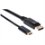 MANHATTAN - Cable Manhattan Adaptador USB-C a DisplayPort 4K a 60Hz 2m Color Negro