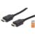 MANHATTAN - Cable Manhattan HDMI Alta Velocidad con Canal Ethernet Premium 1m Color Negro