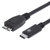 MANHATTAN - Cable Manhattan USB-C V3.1 C-Micro B 1m Color Negro