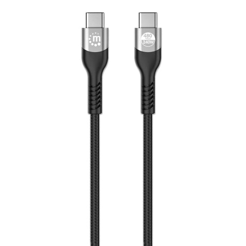 MANHATTAN - Cable Manhattan USB-C de Carga USB2.0 2m Color Negro