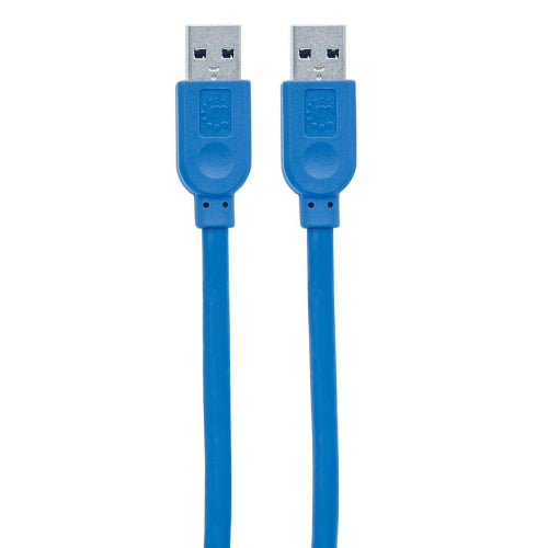 MANHATTAN - Cable USB MANHATTAN V3.2 A-A  1.8M Azul 5 Gbps
