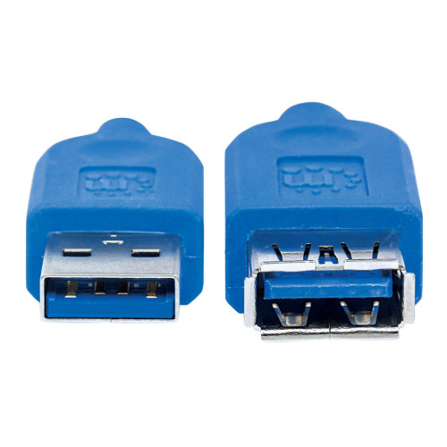 MANHATTAN - Cable Manhattan USB V3.2 Ext  Tipo A  1.0M Azul 5Gb