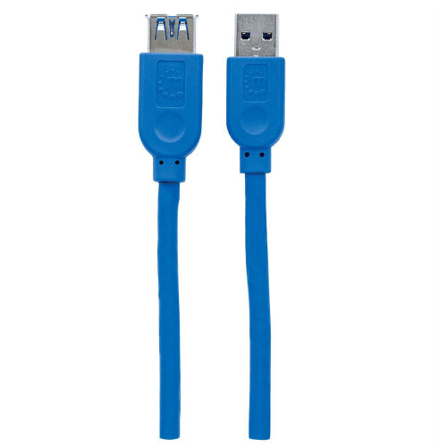 MANHATTAN - Cable Manhattan USB V3.2 Ext  Tipo A  1.0M Azul 5Gb