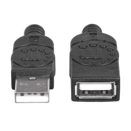 MANHATTAN - Cable Manhattan USB V2.0 Ext Tipo A  0.9M Negro