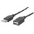 MANHATTAN - Cable Manhattan USB V2.0 Ext Tipo A  0.9M Negro