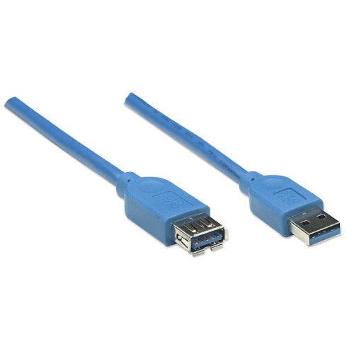 MANHATTAN - Cable Manhattan USB V3.2 Ext Tipo A  3.0M Azul 5 G