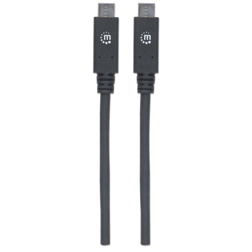MANHATTAN - Cable Manhattan USB-C V3.2 C-C  1.0M 10Gbps 100W