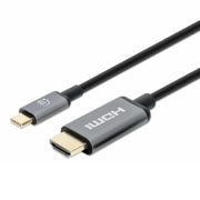 MANHATTAN - Cable Manhattan USB-C a HDMI M 1.0M 4K@60Hz Negro