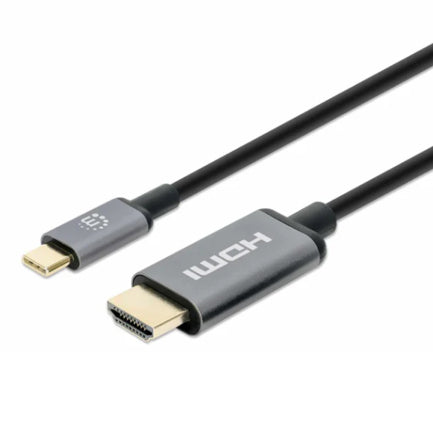 MANHATTAN - Cable Manhattan USB-C a HDMI M 1.0M 4K@60Hz Negro