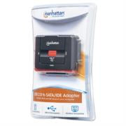 MANHATTAN - Adaptador Manhattan USB Alta Velocidad 2.0 SATA/IDE Color Negro