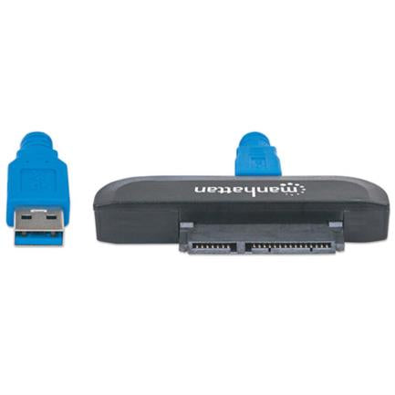 MANHATTAN - Adaptador Manhattan USB 3.0 a HDD SATA 2.5" Super Velocidad