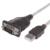 MANHATTAN - Convertidor Manhattan USB a Serial DB9M 45cm Bolsa
