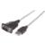 MANHATTAN - Convertidor Manhattan USB a Puerto Serial 1.8m