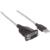 MANHATTAN - Convertidor Manhattan USB a Puerto Serial 1.8m