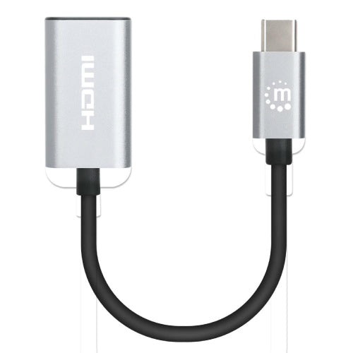 MANHATTAN - Convertidor Manhattan USB-C a HDMI 4K@60Hz