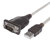 MANHATTAN - Convertidor USB Manhattan a Serial DB9 0.4m Chip FTDI FT232
