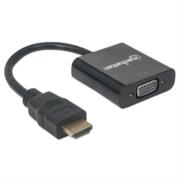 MANHATTAN - Convertidor Manhattan Video HDMI a SVGA Bolsa Color Negro