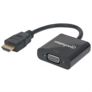 MANHATTAN - Convertidor Manhattan Video HDMI a SVGA Bolsa Color Negro