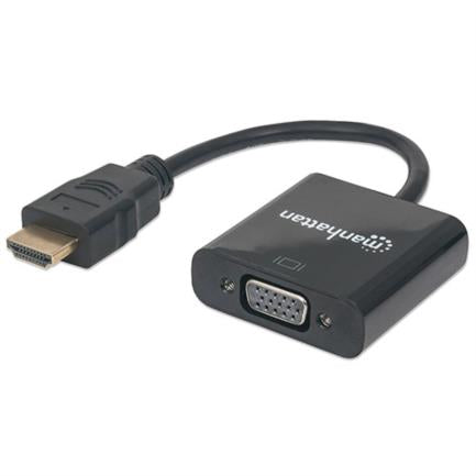 MANHATTAN - Convertidor Manhattan Video HDMI a SVGA Bolsa Color Negro