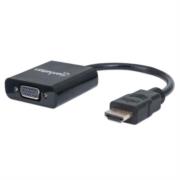MANHATTAN - Convertidor Video Manhattan HDMI a VGA Color Negro