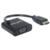 MANHATTAN - Convertidor Video Manhattan HDMI a VGA Color Negro