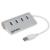 MANHATTAN - Hub Manhattan USB 3.0 Superspeed 4 Puertos Color Aluminio