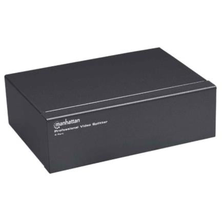 MANHATTAN - Video Splitter Manhattan Profesional 4 Puertos VGA/SVGA/Multisync