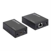 MANHATTAN - Extensor Manhattan Video HDMI sobre Ethernet Vía Cat 6 1080p 50m Color Negro