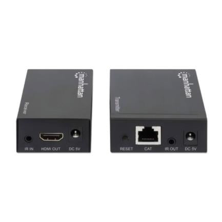 MANHATTAN - Extensor Manhattan Video HDMI sobre Ethernet Vía Cat 6 1080p 50m Color Negro
