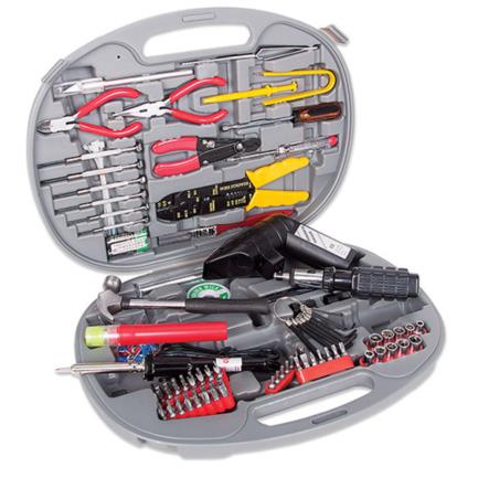 MANHATTAN - Kit Herramientas Manhattan Universal para Computadora 145 Pzas