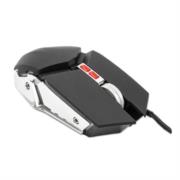MANHATTAN - Mouse Manhattan Gaming Óptico LED 3200 dpi 7 Botones Color Negro-Plata
