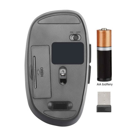 MANHATTAN - Mouse Optico Manhattan Inalambrico 6 botones Diestro 2.4G Negro