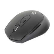 MANHATTAN - Mouse Manhattan Optico Inalambrico 6 botones 2.4G Negro