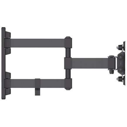 MANHATTAN - Soporte Monitor Manhattan 13" a 27" Pared Movimiento Articulado Color Negro